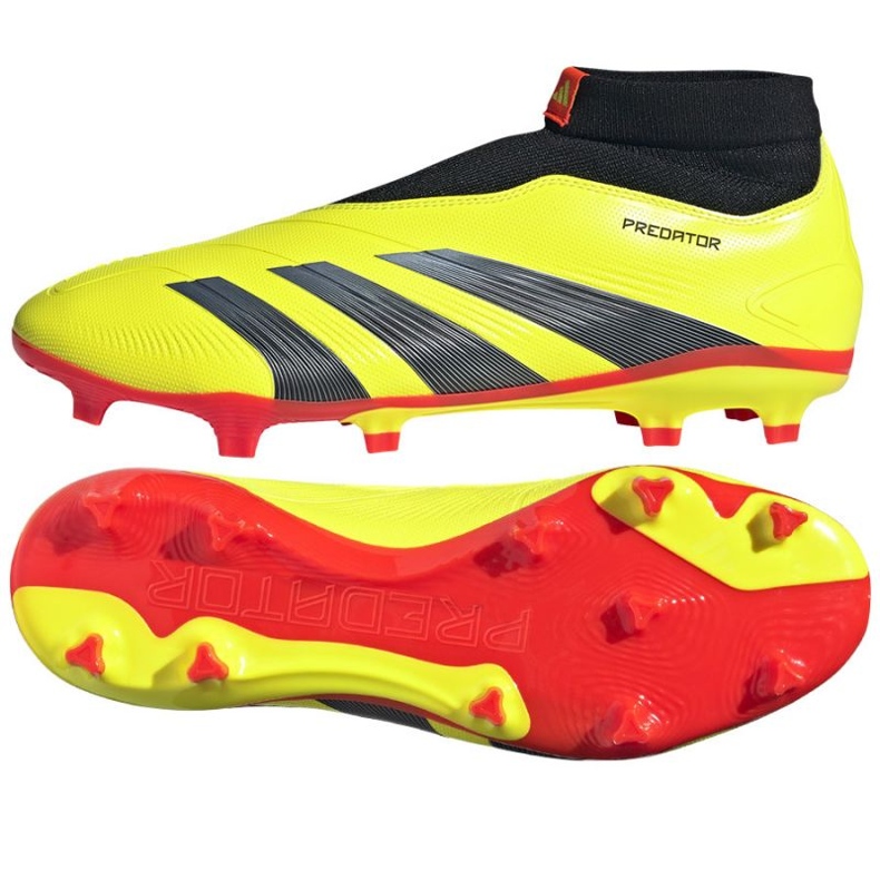 Chuteiras Adidas Predator League Ll Fg M IG7766 amarelo
