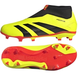 Chuteiras Adidas Predator League Ll Fg Jr IG7755 amarelo