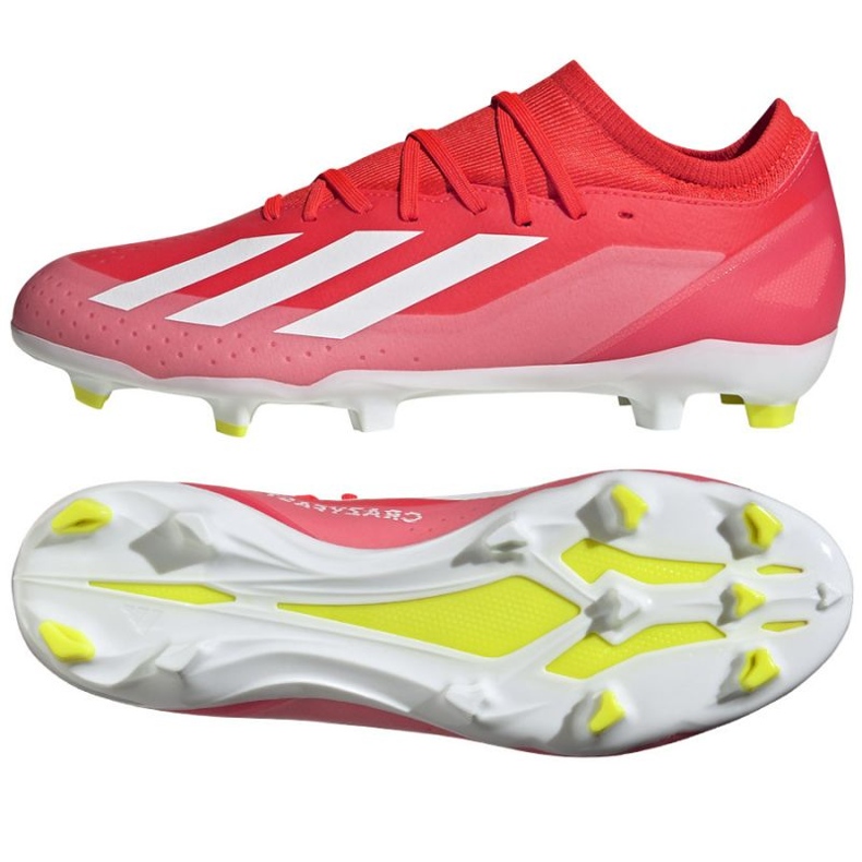 Chuteiras adidas X Crazyfast League M IE2377 vermelho