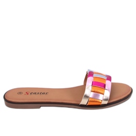 Seastar Chinelos femininos Lotts Multicolor multicolorido