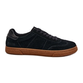 Tênis masculino de camurça Big Star NN174187 preto