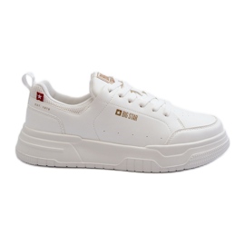 Tênis masculino com sistema de espuma viscoelástica Big Star NN174149 branco