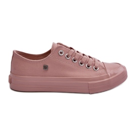 Tênis clássico feminino Big Star NN274291 rosa