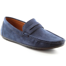Mocassins de camurça McKeylor M 2259 JAN207B azul