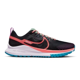 Tênis Nike React Pegasus Trail 4 M DJ6158-003 preto Tênis Nike React Pegasus Trail 4 M DJ6158-003 preto