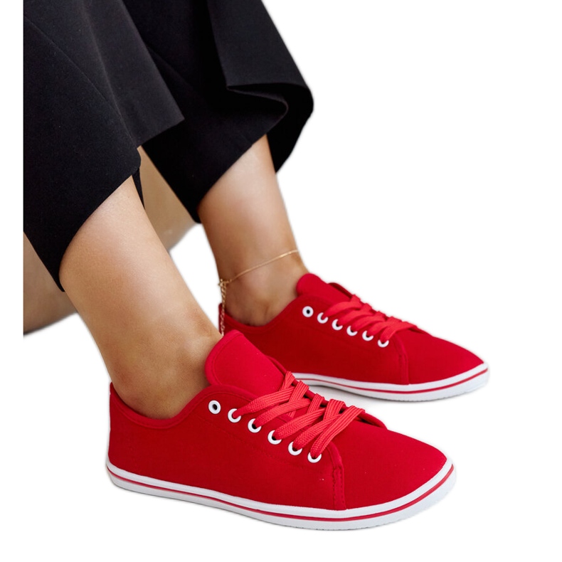 Tênis Ramira clássico vermelho