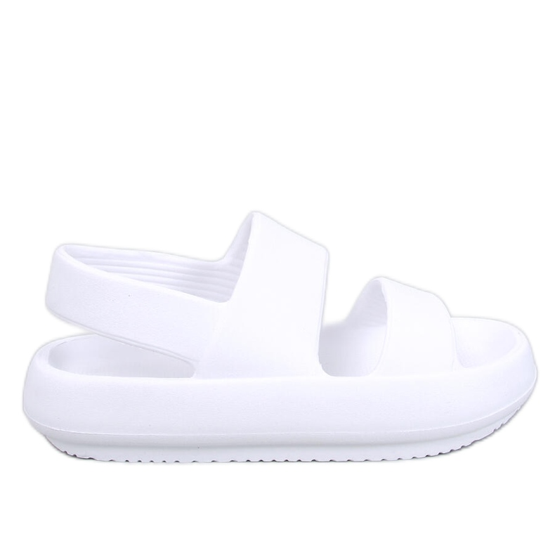 Sandálias de espuma branca Rickett branco