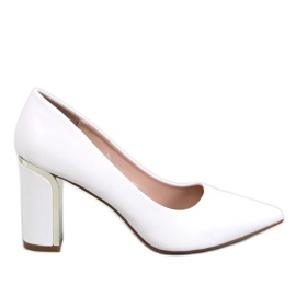 Laurents Sapatos de salto agulha branco