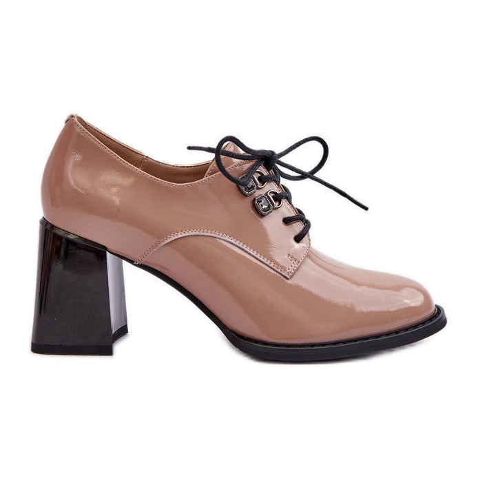 Sapato Feminino Sapato Oxford Envernizado Vizzano Sapato Oxford