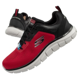 Sapatos Skechers Track 232698/RDBK vermelho Sapatos Skechers Track 232698/RDBK vermelho