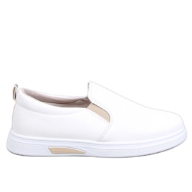 Tênis slip-on Alliot Branco/Bege