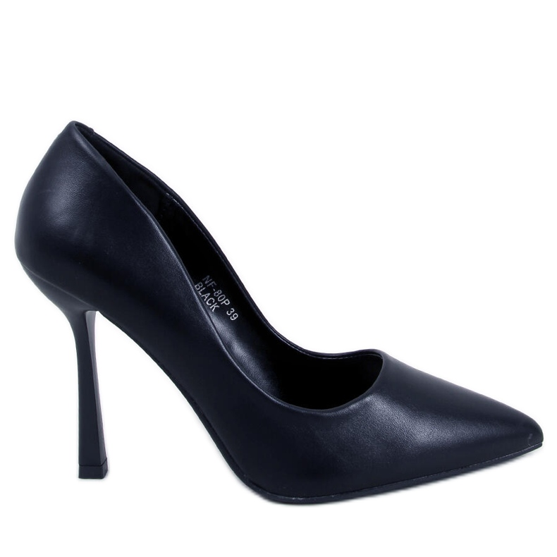 Saltos clássicos de mulher Morita Black preto