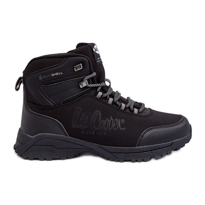 Sapatos de trekking isolados masculinos Lee Cooper LCJ-22-01-1404M pretos