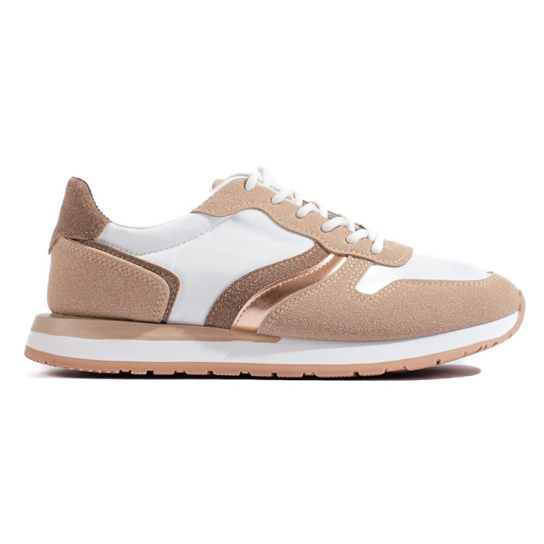 Calçados esportivos femininos bege