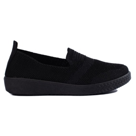 Tênis slip-on preto