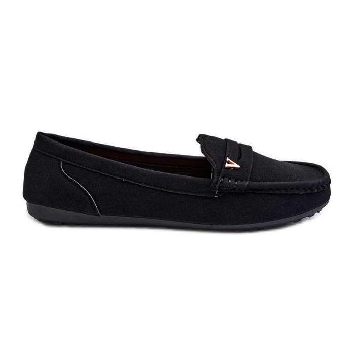 Mocassins Clássicos Femininos Preto Iramarie
