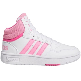 Tênis Adidas Hoops 3.0 Mid K IG3716 branco