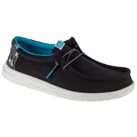 Hey Dude Ei cara Wally H2O Tropical M 40702-0FF sapatos preto