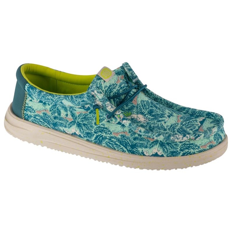 Hey Dude Ei cara Wally H2O Tropical M 40702-4OR sapatos azul