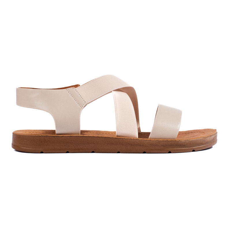 Sandálias femininas bege