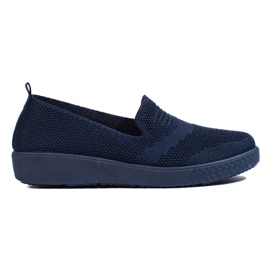 Tênis slip-on azul marinho