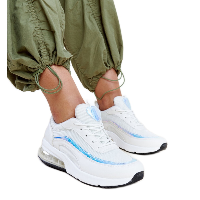 Tênis branco com holograma Jelek