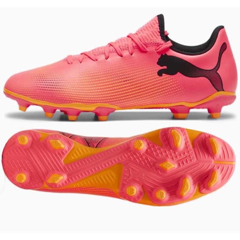Chuteiras Puma Future 7 Play FG/AG M 107723-03 rosa