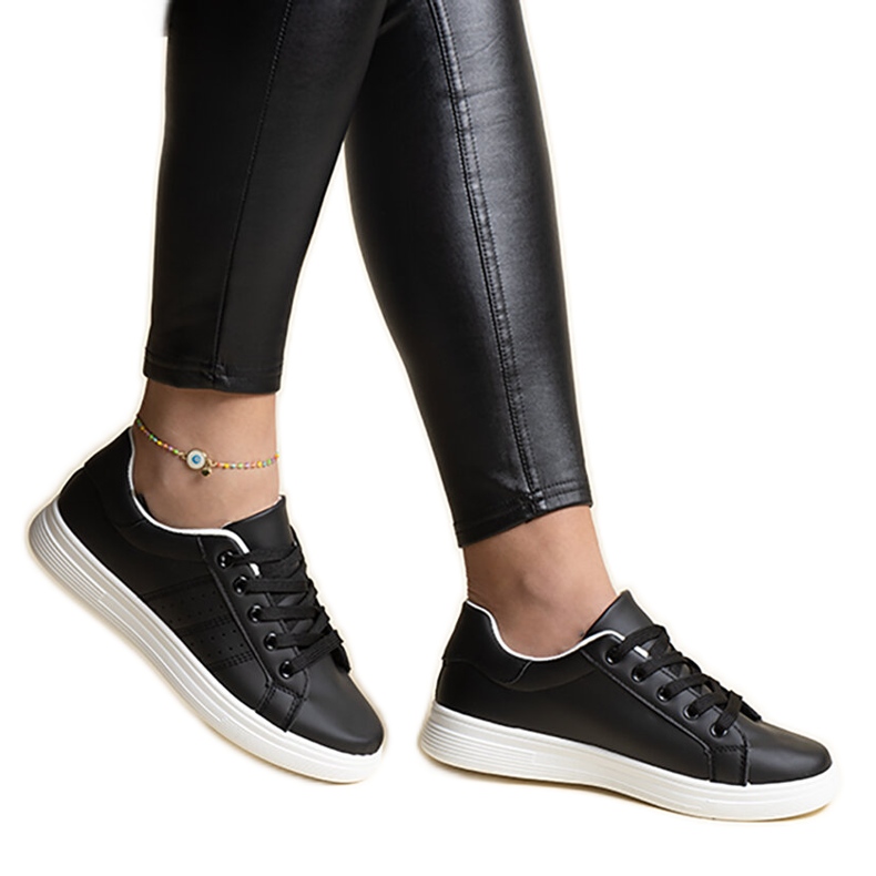 Tênis branco de couro ecológico da Cathleen