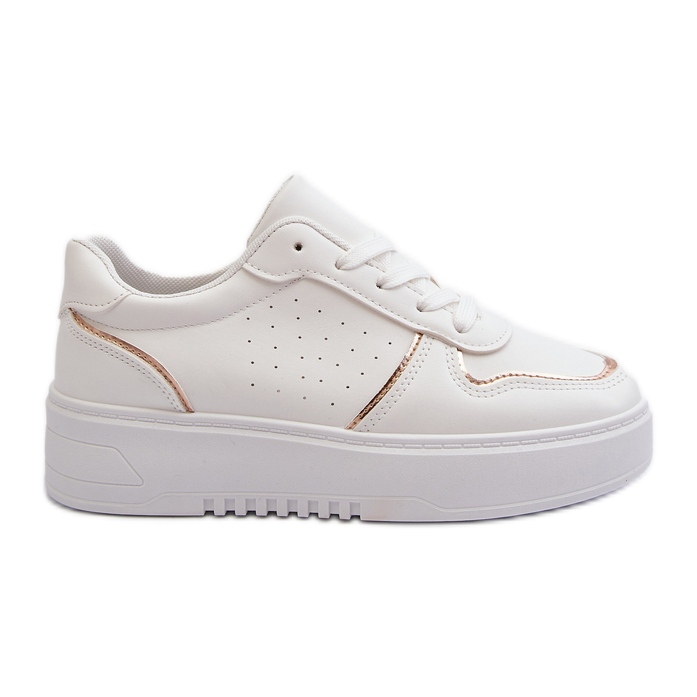 Tênis feminino plataforma branco Tessama