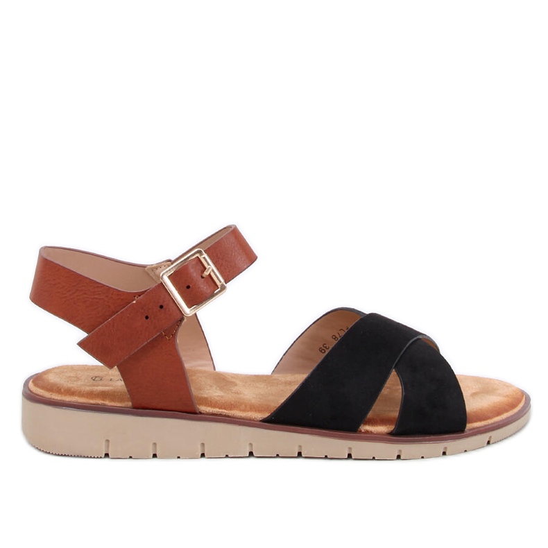 Sandálias femininas Canai Black preto