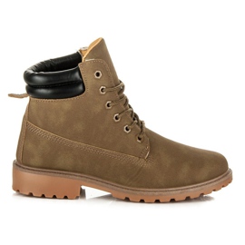 Seastar Caçadores de botas femininas marrom verde