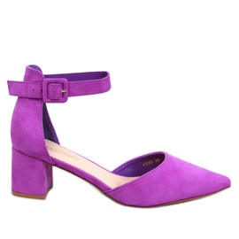 Sapatos de salto baixo Dacrem LT.PURPLE roxo