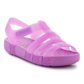 Sandália Crocs Isabella Jelly 209837-6WQ roxo