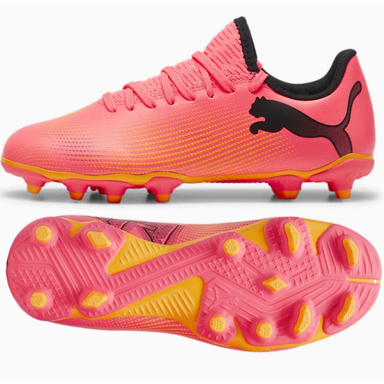 Tênis Puma Future 7 Play FG/AG 107734 03 rosa