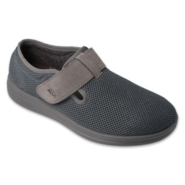 Sapatos masculinos Befado pu 080M001 cinza Sapatos masculinos Befado pu 080M001 cinza