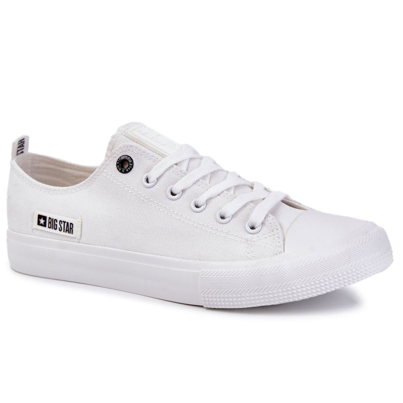 Tênis de baixo material masculino Big Star KK174006 Branco