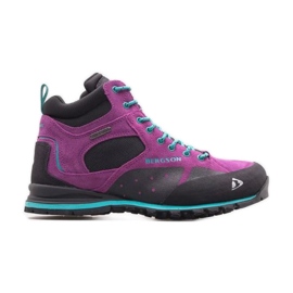 Bergson W Soira Mid Stx sapatos roxo