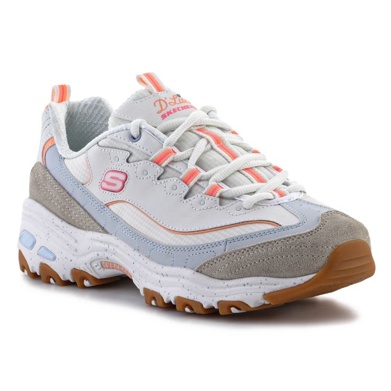 Sapatos Skechers D'Lites - Bold Views W 149589-NTMT multicolorido Sapatos Skechers D'Lites - Bold Views W 149589-NTMT multicolorido