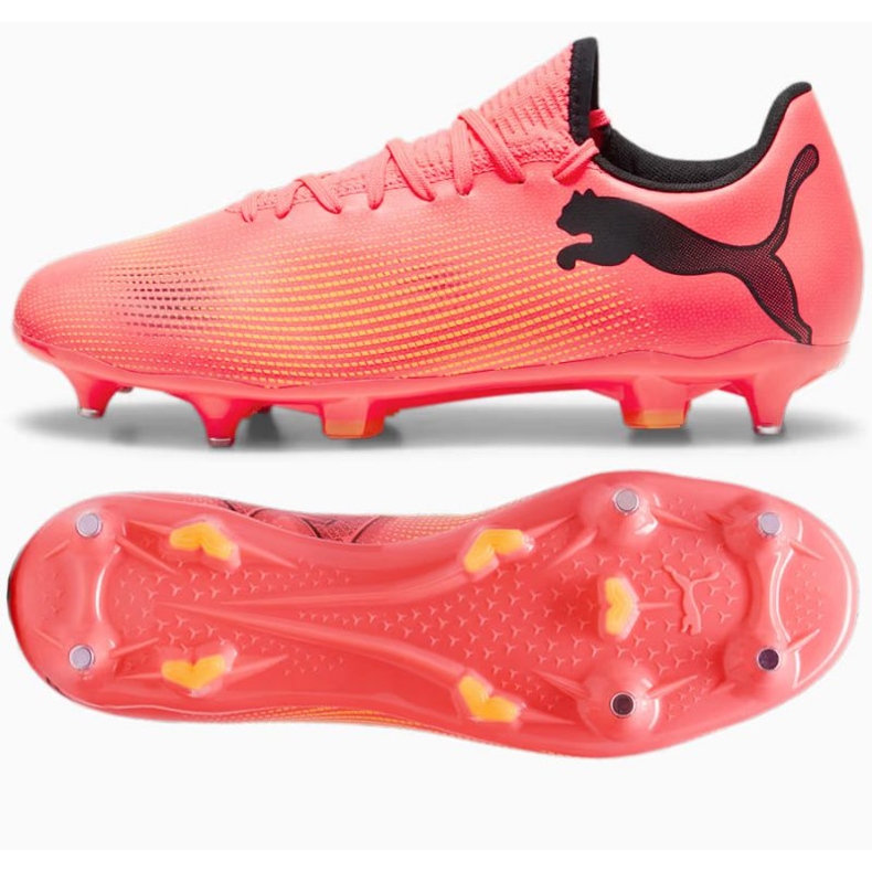 Chuteiras Puma Future 7 Play MxSG 107722-03 rosa