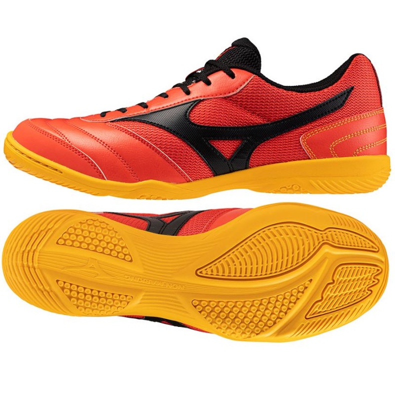Chuteiras Mizuno Morelia Sala Club Q1GA240393 vermelho