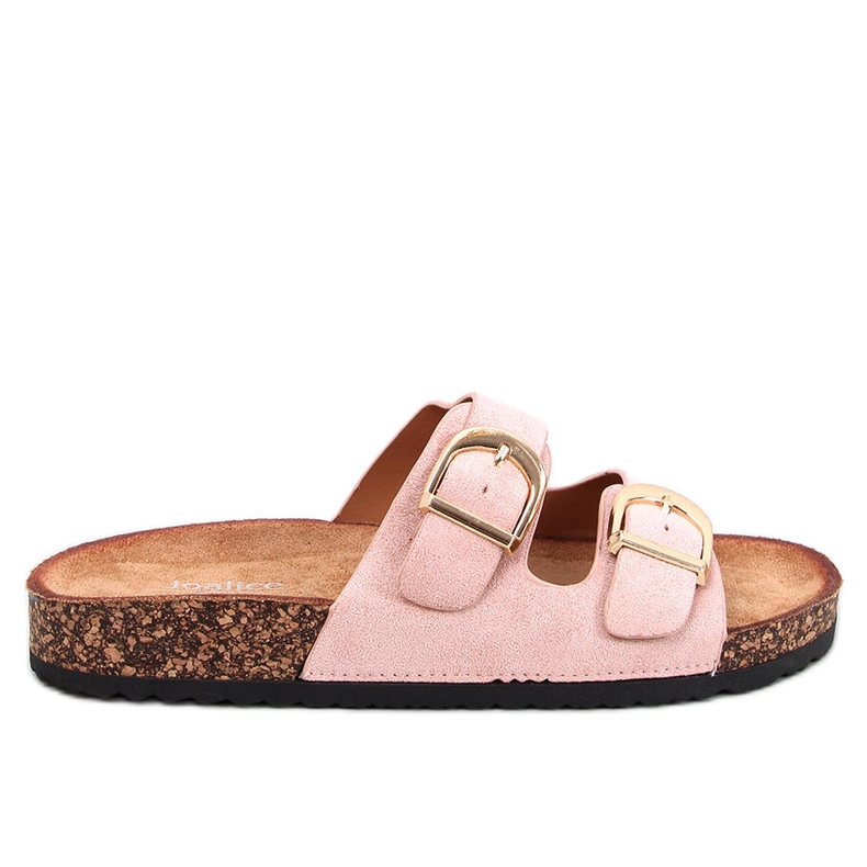 Chinelos de cortiça rosa Scholki Byrd