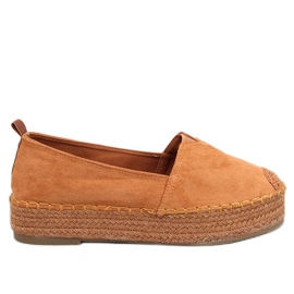 Alpercatas com sola grossa Poulain Camel castanho