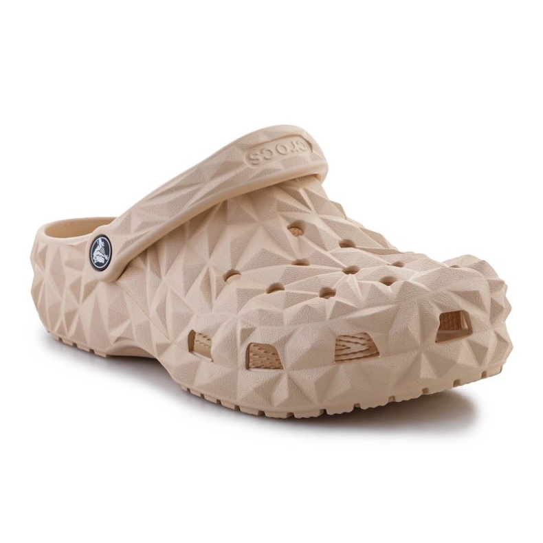 Chinelos Crocs Classic Geometric Clog 209563-2DS bege