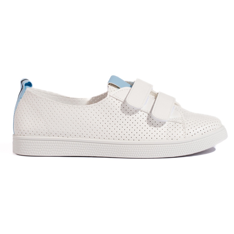 Tênis feminino branco com velcro