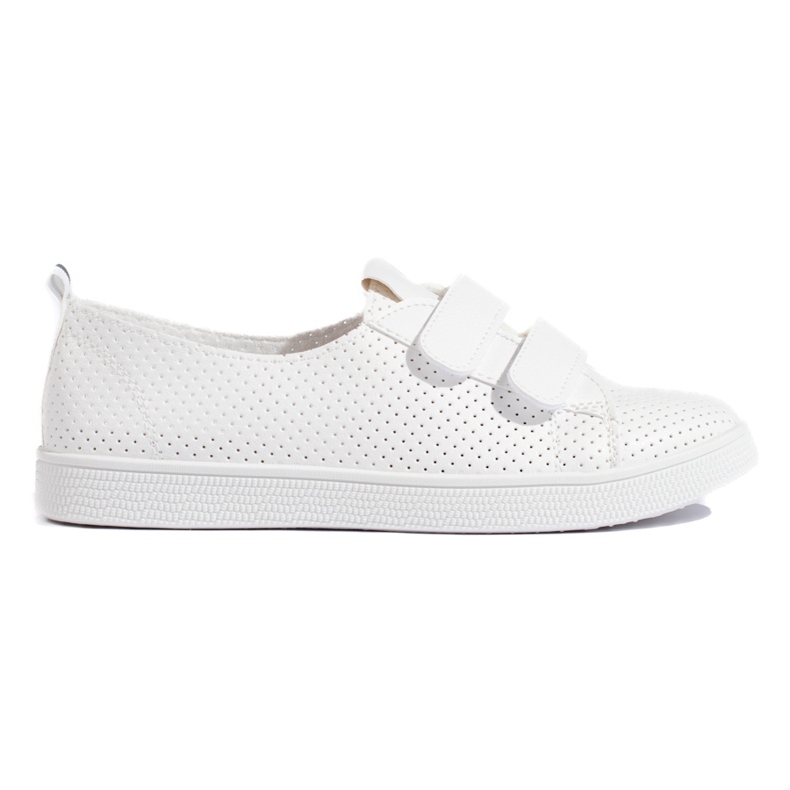 Tênis feminino branco com velcro