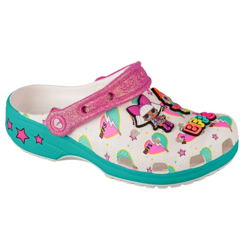Crocs Lol Surprise Diva Girls Classic Tamanco 209466-100 branco