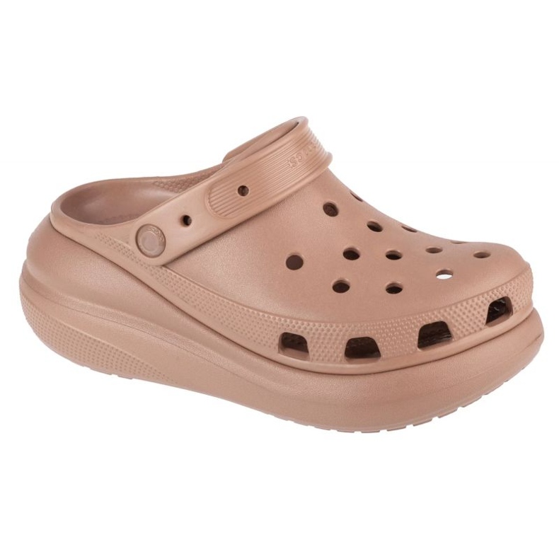 Chinelos Crocs Crush Clog W 207521-2Q9 bege Chinelos Crocs Crush Clog W 207521-2Q9 bege