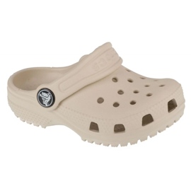 Chinelos Crocs Classic Clog Kids T 206990-2Y2 bege