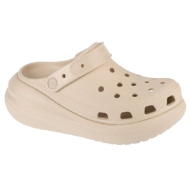 Chinelos Crocs Classic Crush Clog 207521-2Y2 bege Chinelos Crocs Classic Crush Clog 207521-2Y2 bege