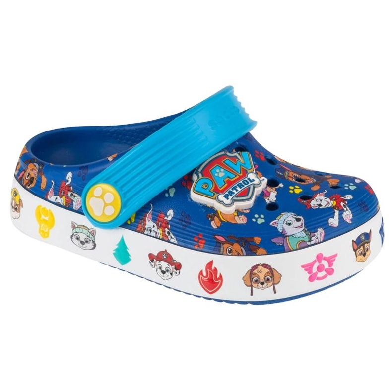Chinelos Crocs Paw Patrol Crocband Iv Clog T 208853-425 azul
